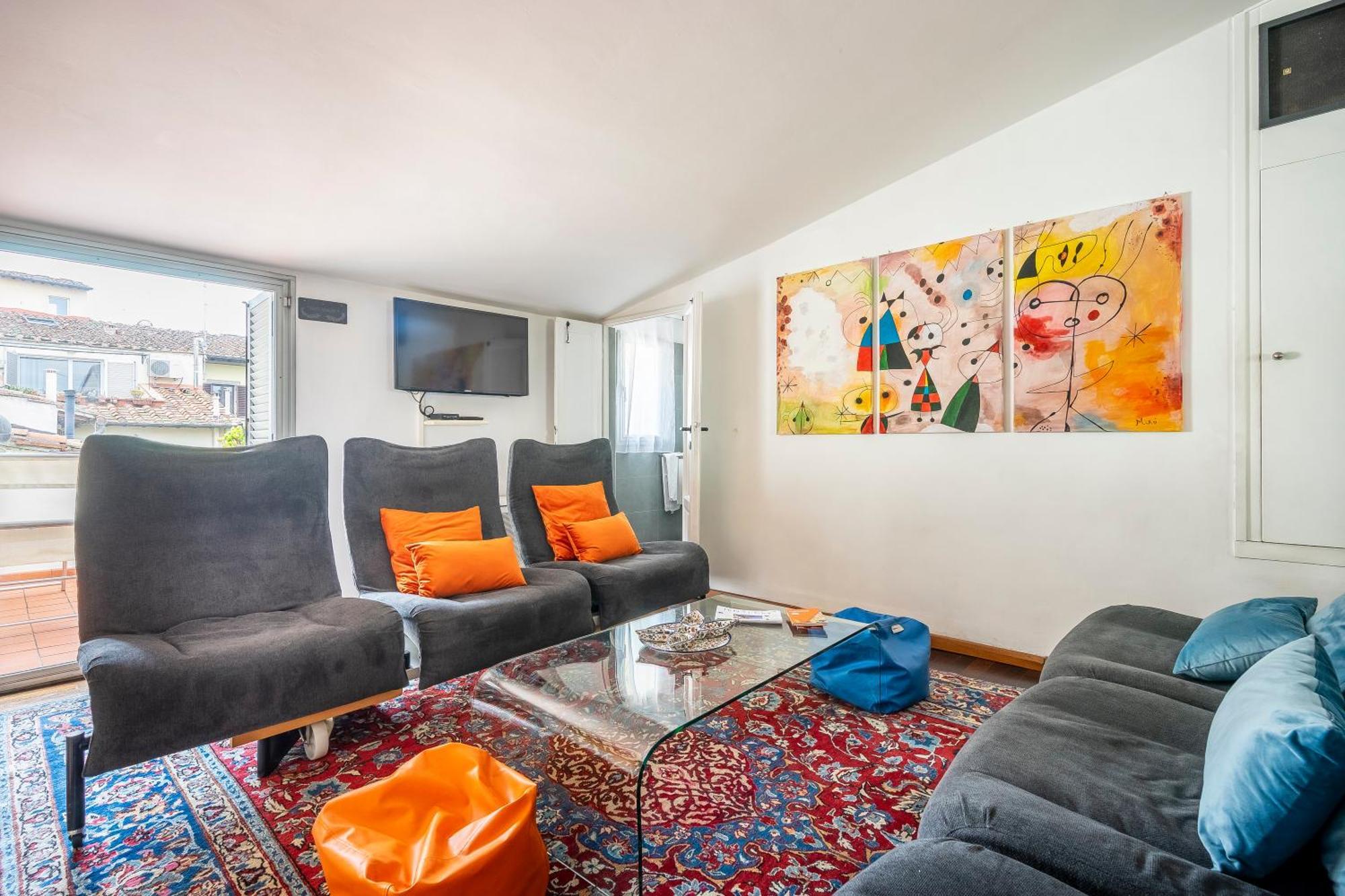 피렌체 Penthouse Le Terrazze Duomo View 아파트 외부 사진