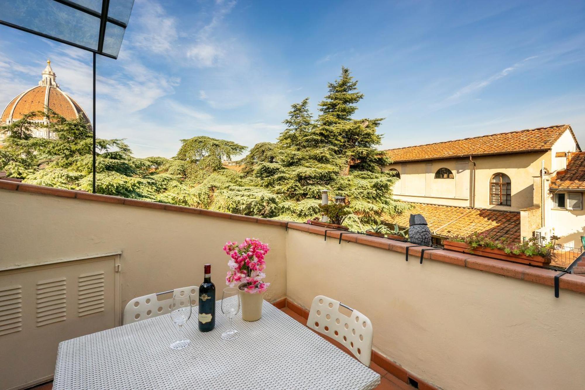 피렌체 Penthouse Le Terrazze Duomo View 아파트 외부 사진